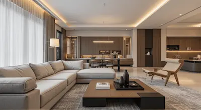 Italian Minimalist interior design style
